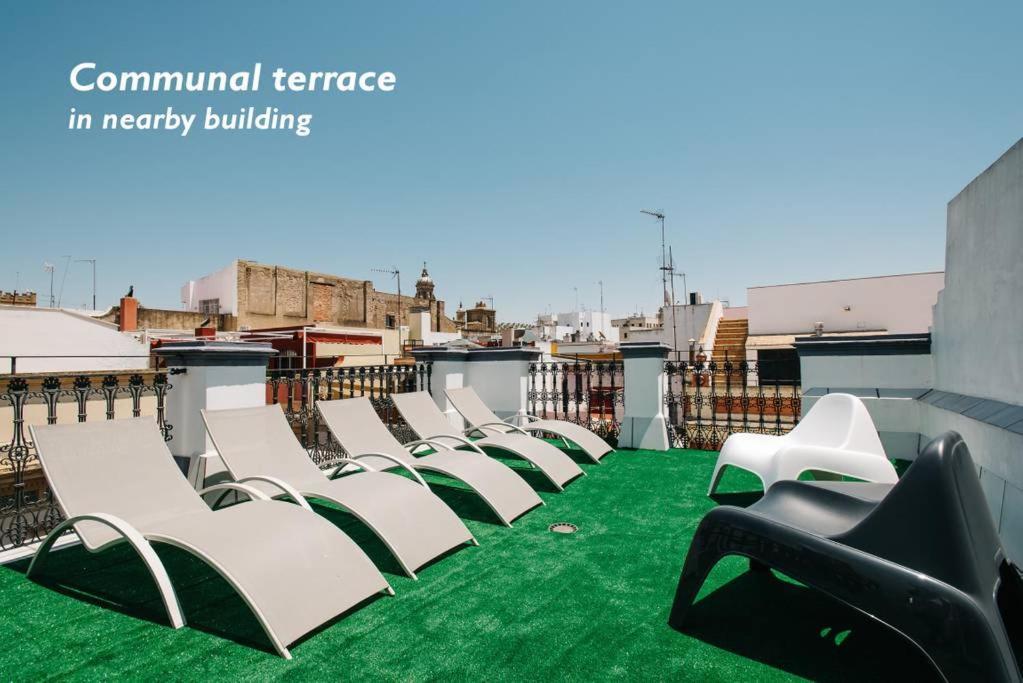 Hostly Rivero 2B Center-Fibre-Communal Terrace-Parking Optional-Cless Seville Luaran gambar
